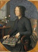 Henri-Pierre Picou Portrait of Mrs. Henri-Jean Pierre Picou, mother of the artist oil painting on canvas